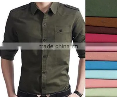T/C 65/35 Men's poly cotton shirt fabric