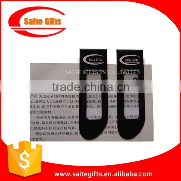 Paper bookmark with cartoon design