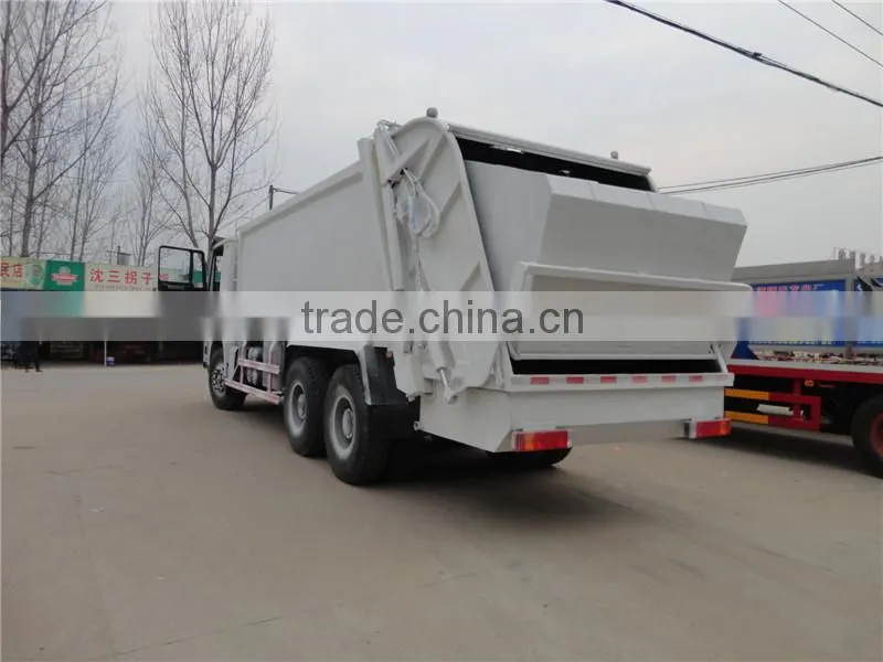 HOWO 16-18CBM 6x4 refuse compactor garbage truck
