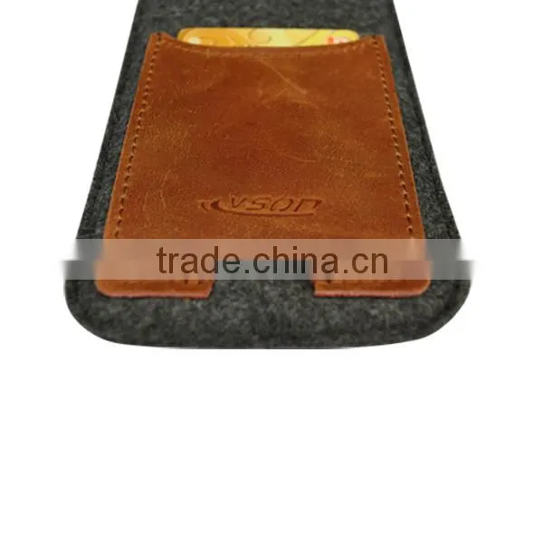 Smart grey cell phone pouch for promotion