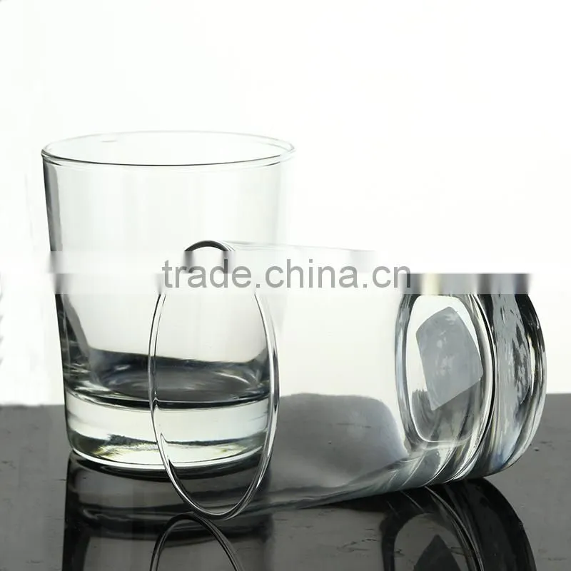 Home Essentials 12oz lowball Glass Set of 2 clear transparent manufacturing in stocks