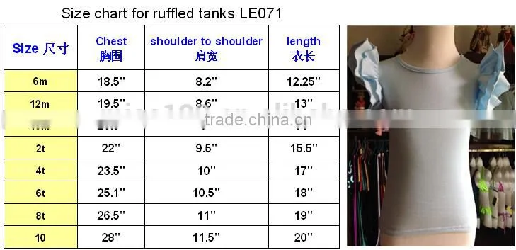 Top Fashion Remake designer kids clothes girls ruffle top sleeveless red fancy tops for girls