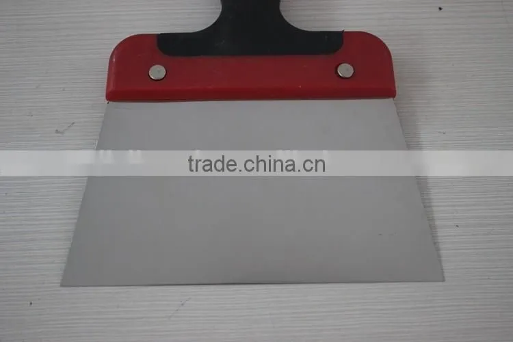 Double colors handle scraper