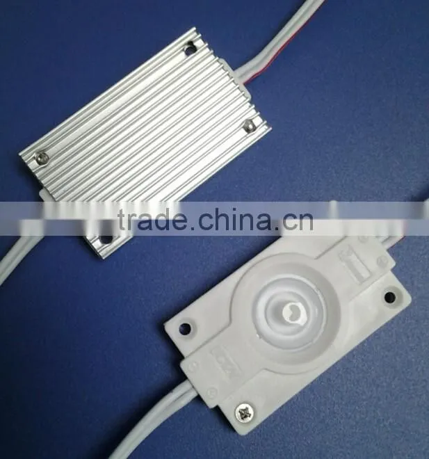 high power 1 led SMD3535,3w,12v,round lens,ABS; beautiful and strong quality injection led module