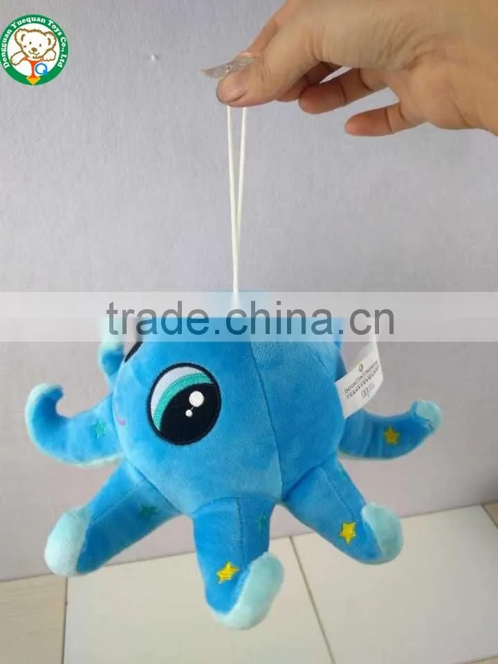 Custom soft Stuffed animal Octopus Plush toy for kids