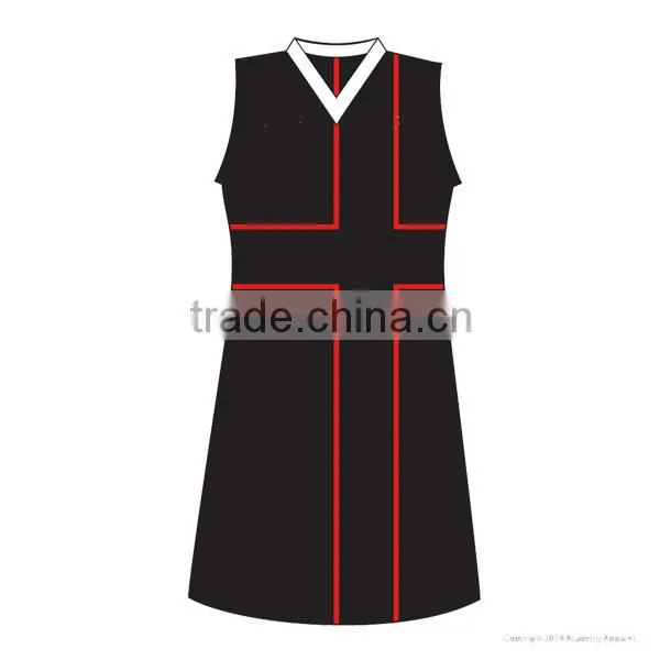 Custom made special design netball dress high quality and cheap price