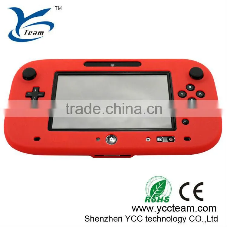 New hot sales factory price ! Fashion for wii u silicon case for wii u protective case
