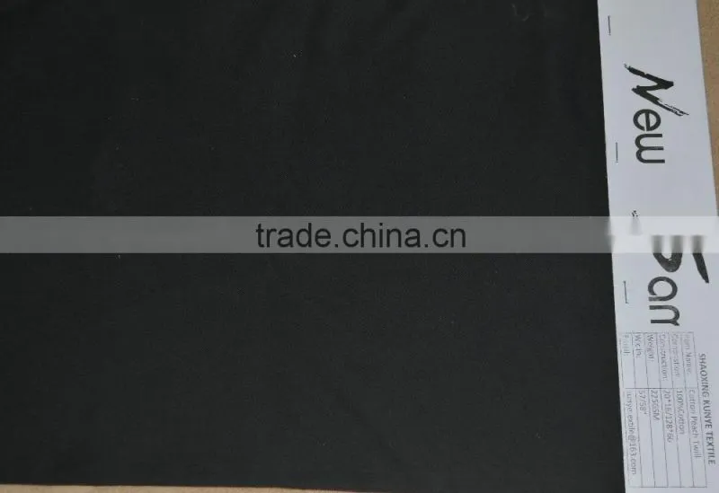 100% Cotton Bottom weight peach cotton twill pant fabric
