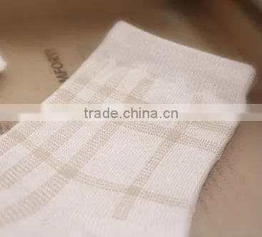 Natural color cotton environmental protection breathable and comfortable socks