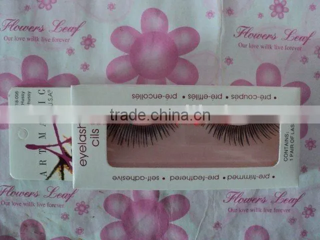 hand made synthetic hair strip eyelash worldbeauty