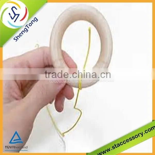 wholesale new product wooden teething ring unfinished wooden ring
