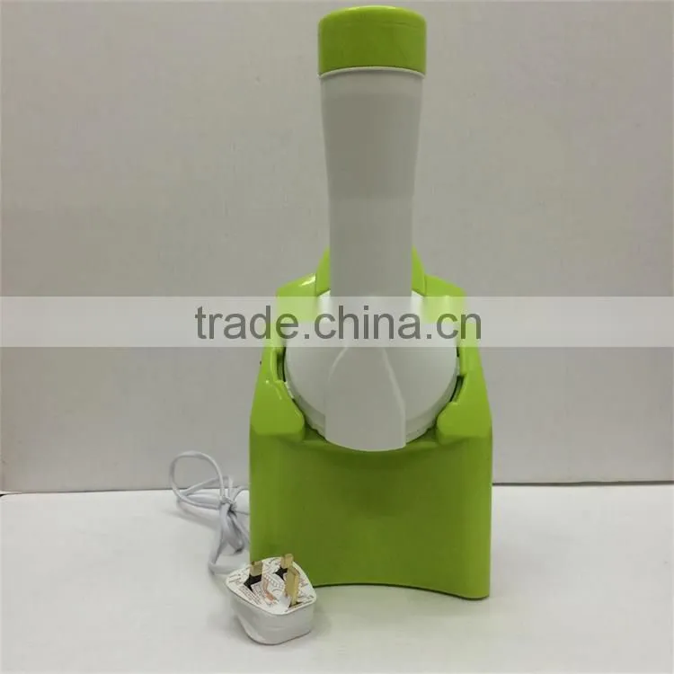 New way for friute eating self cooling home made ice cream maker