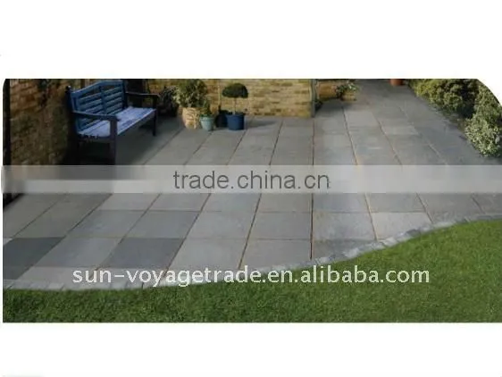 stone paving beveled