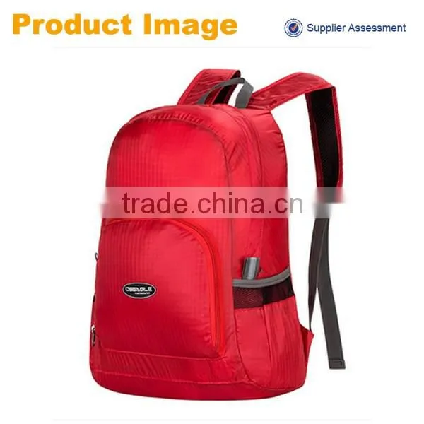 2016 hot shoot protective waterproof folding backpack fashion backpack travel
