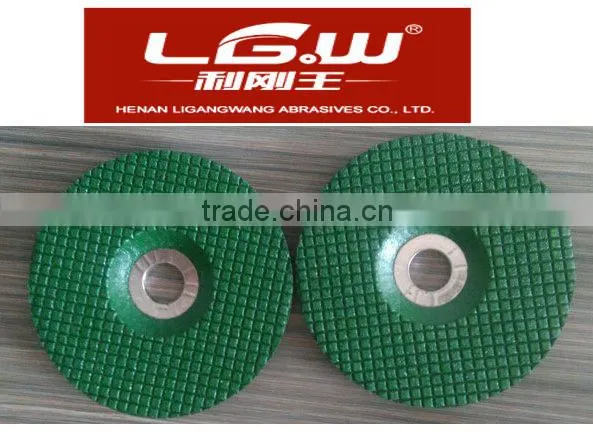 H165 4''inch/102X6X16mm Color Resin grinding Disc for Metal ,stainless steel