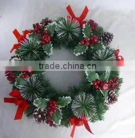 wholesale Decorated Pine needle Artificial Christmas Garland