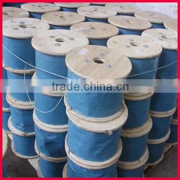 1x19 1/6'' steel strand