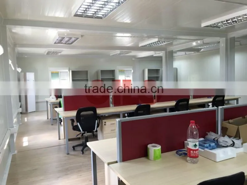 Flat Pack Container for Modular Office Bosch Project in Suzhou