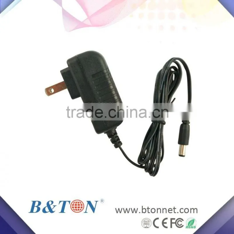 Universal 12v dc power adapter white and black