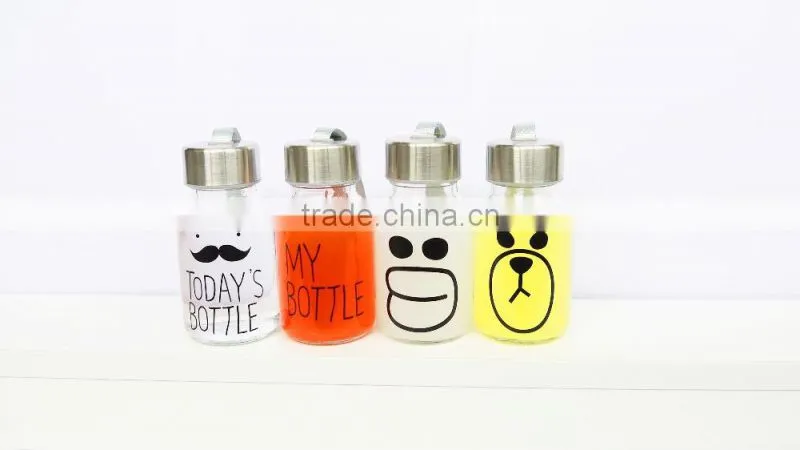 OEM private lable BPA Free Tritan Water Bottle double wall glass coffee cup