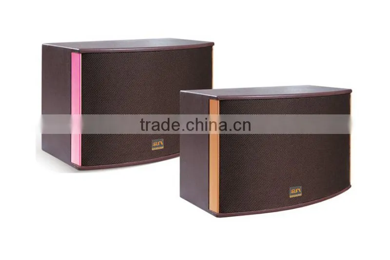 Brown Professional Karaoke 80w Party Speakers