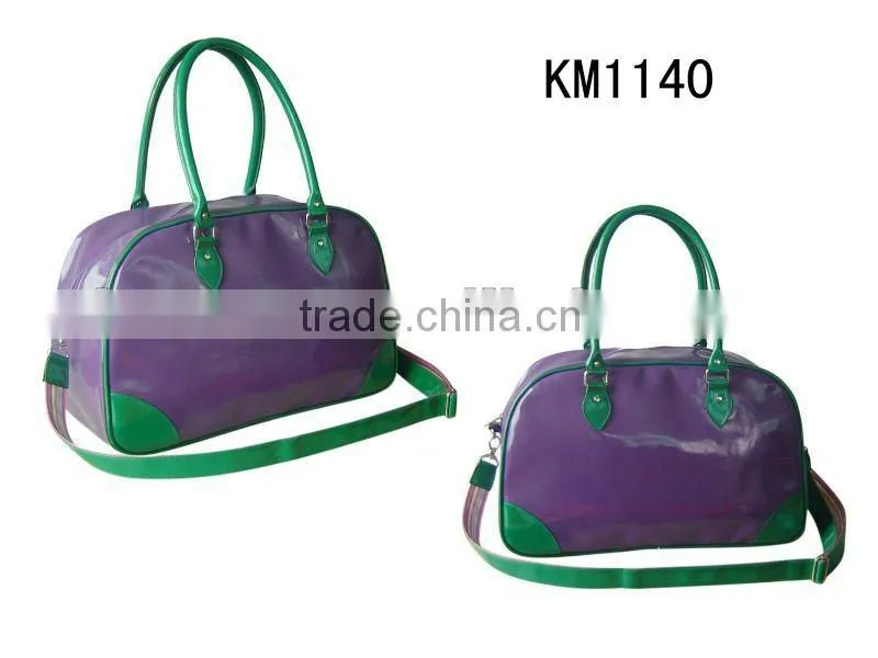 shiny pvc travel bag wholesale