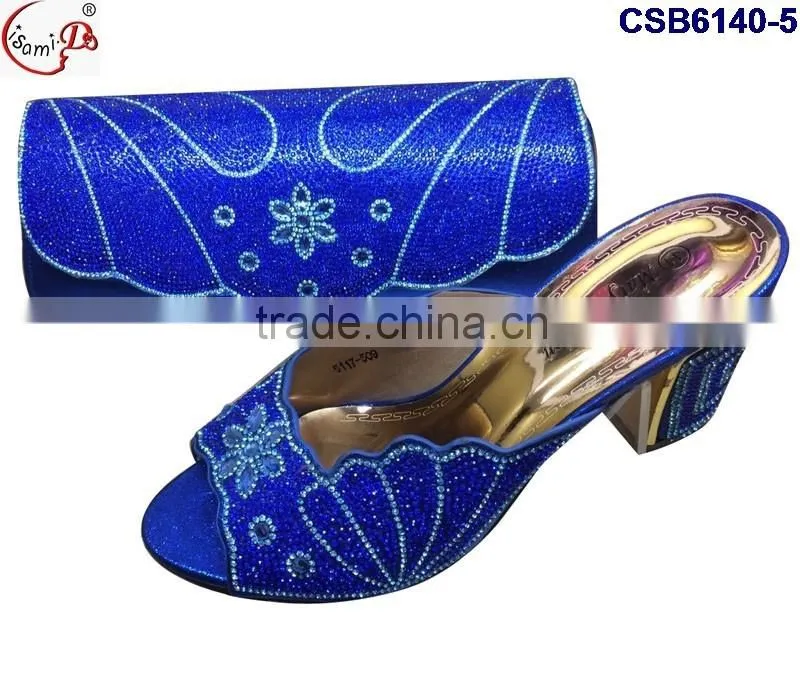 CSB6140 2016 The top latest fashion woman italy style high heel sandal shoes with bags