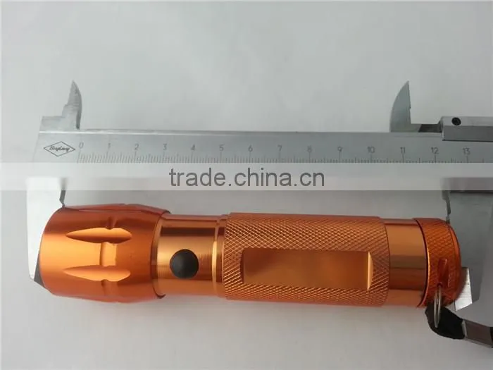 GS-8100 with white light aluminum red laser torch light