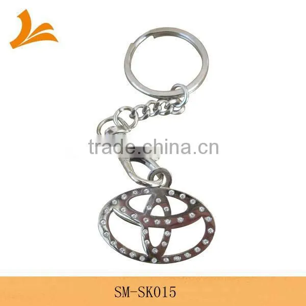 SM-SK013 hot sale fronteras zinc alloy metal keychain