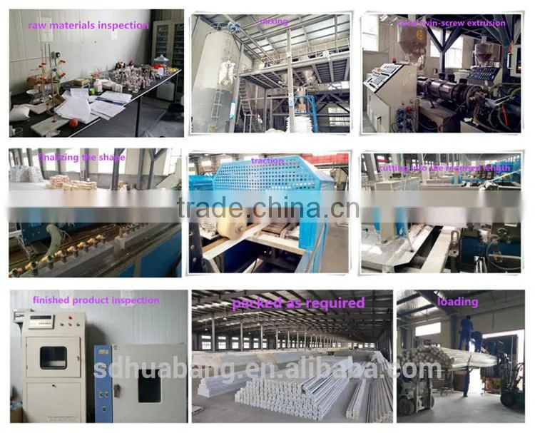 color coextrusion pvc profile for window and door