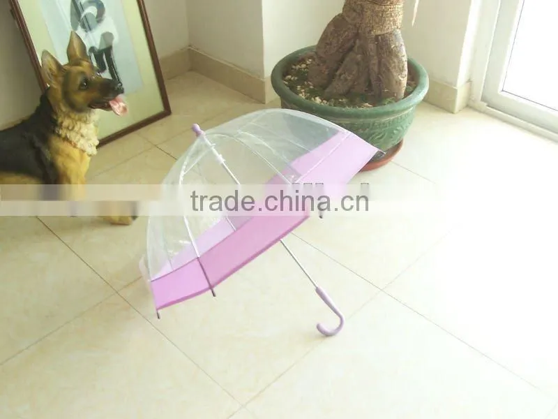 straight gift outdoor clear umbrella