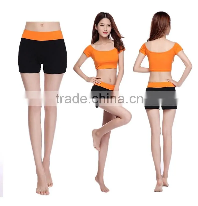 Custom Modal Fitness Yoga Shorts, Women Yoga Wear Wholesale