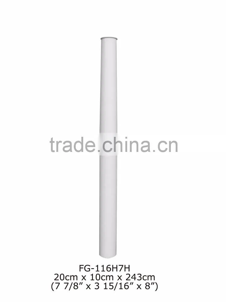 2016 High Quality Good price beautiful polystyrene Crown roman column for sale