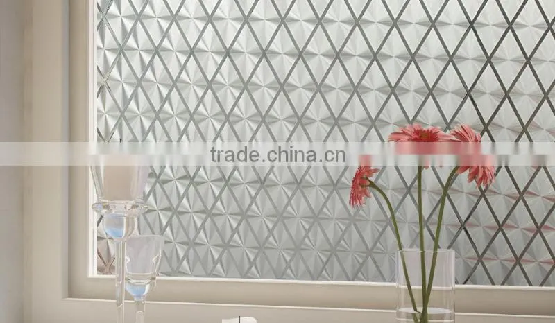 One way vision window tint film decorative static cling window film