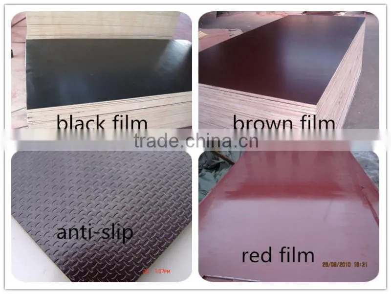13-Ply Boards Type Plywood Prices / 4x8 Poplar Film Faced Plywood