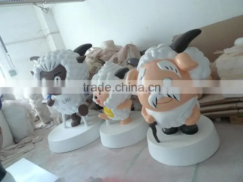 2015 Chinese goat year decorative sculpture