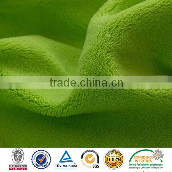 100% Poly Super Soft Short Floss Fabric With Nice Texture