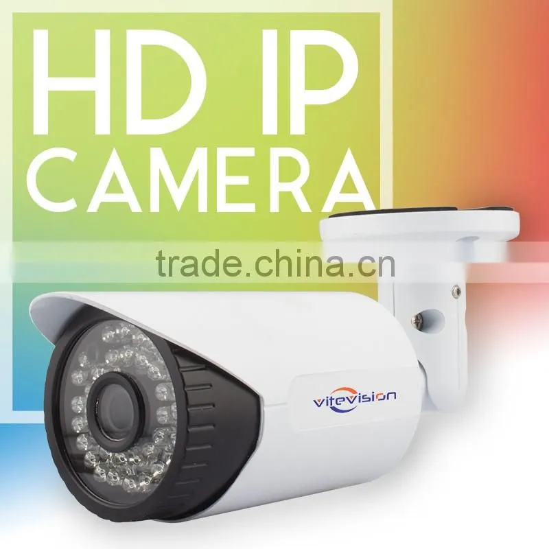 Vitevision auto focus bullet waterproof onvif IP security camera with low prices