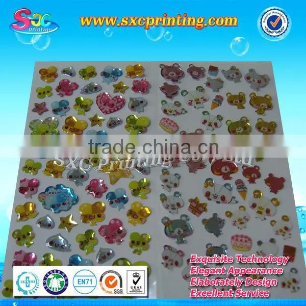 Gel stickers for windows , animal window gel sticker , window gel art sticker