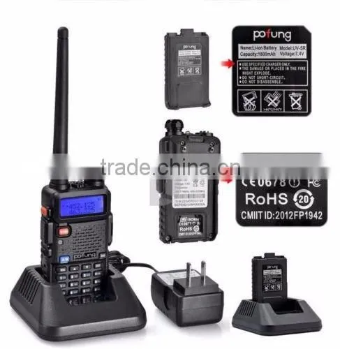 Baofeng UV-5RA vhf uhf handheld two way radio walkie talkies Dual-Band walkie talkie uv-5ra