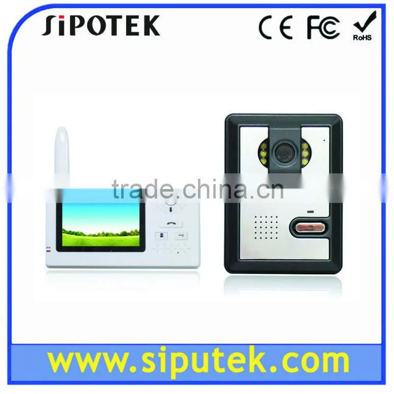 Wireless 3.5-inch Touch Screen Intercom Systems