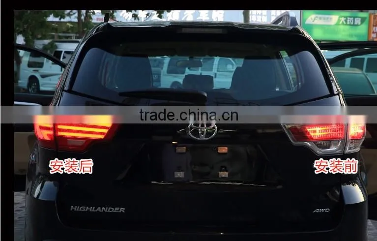 modified taillight for 2015-2016 Toyota Highlander