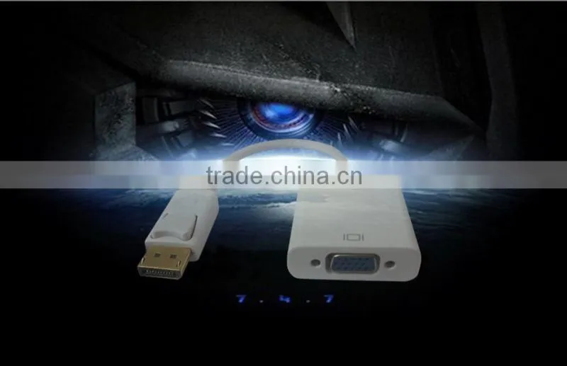 DP TO VGA cable adapter