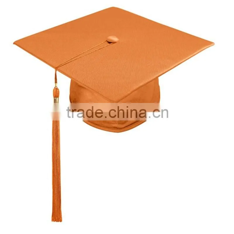 Orange Child Graduation Cap