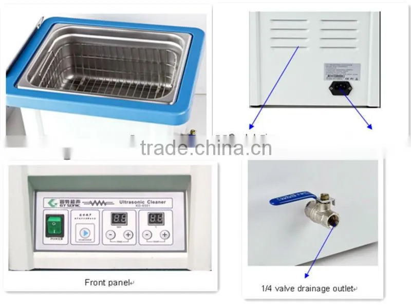 Stomatolagy used ultrasonic denture instrument cleaner KMH1-120W6501
