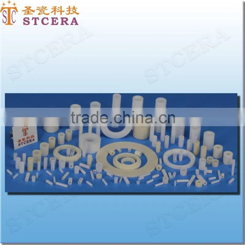 STCERA Precision Ceramic Zirconia rectangular pipe/tube/sleeve