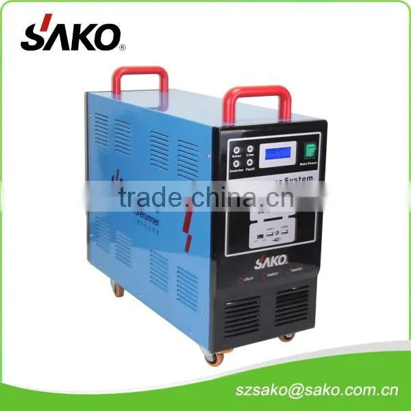 Home Solar Inverter System 2000VA 1600W 220V Battery