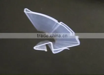 pvc data strip price label holder