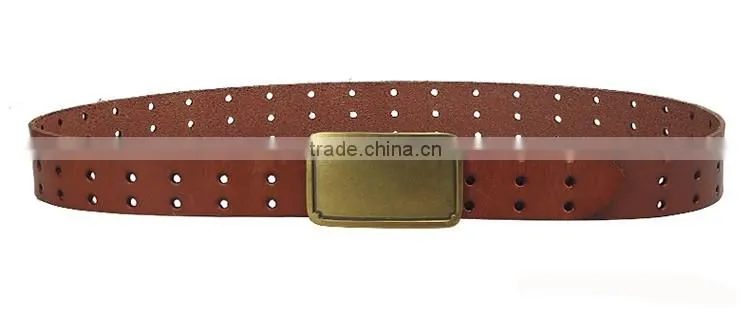 New fashion design automatic buckle leather belt