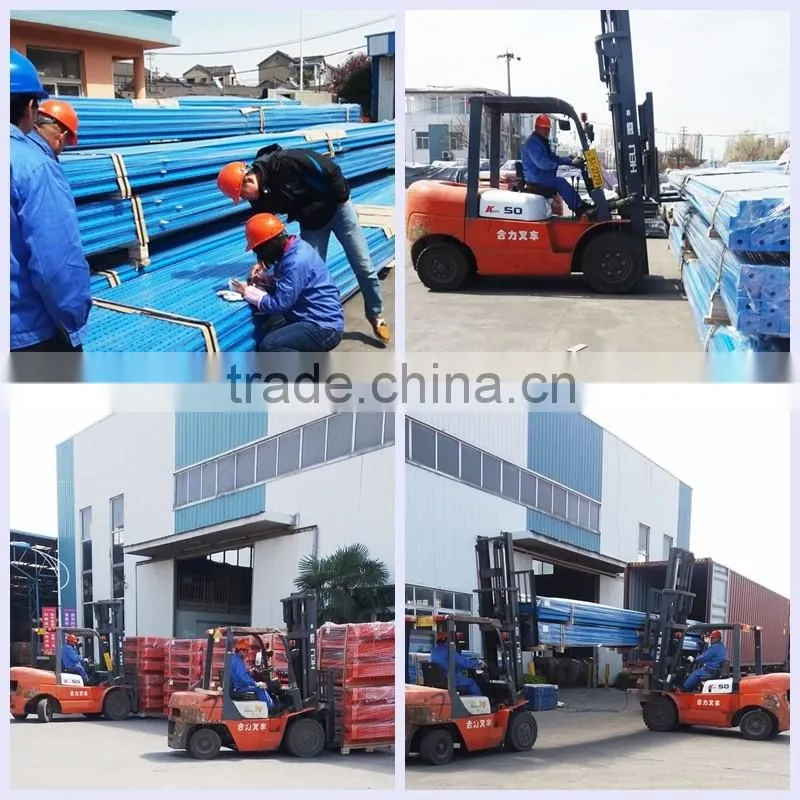 Warehouse steel American teardrop pallet rack system for hot sale